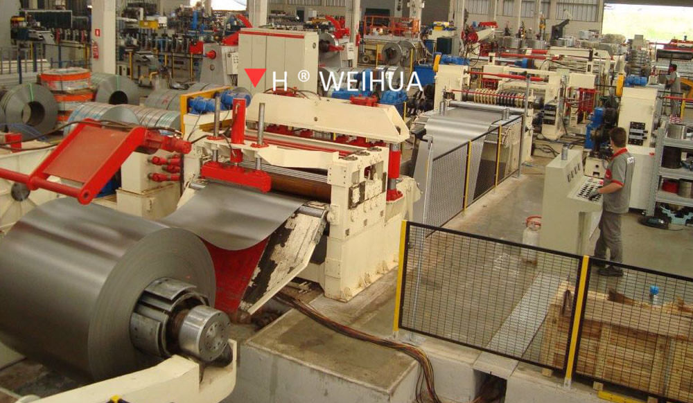 Máquina de corte longitudinal Weihua
